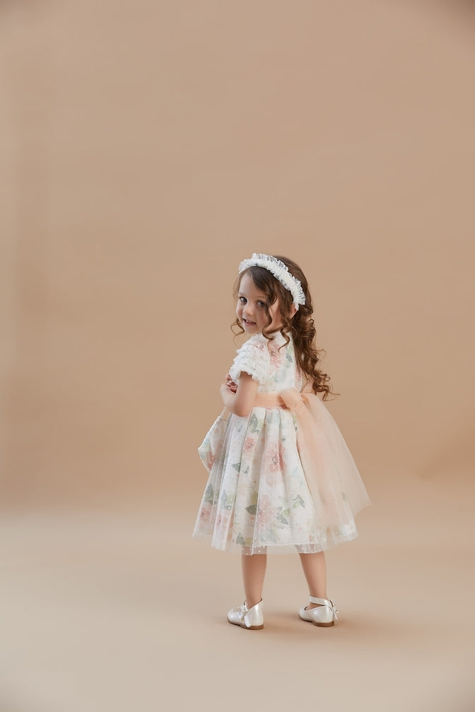 Violet Bloom Gown Girls Dress 1-5 Years
