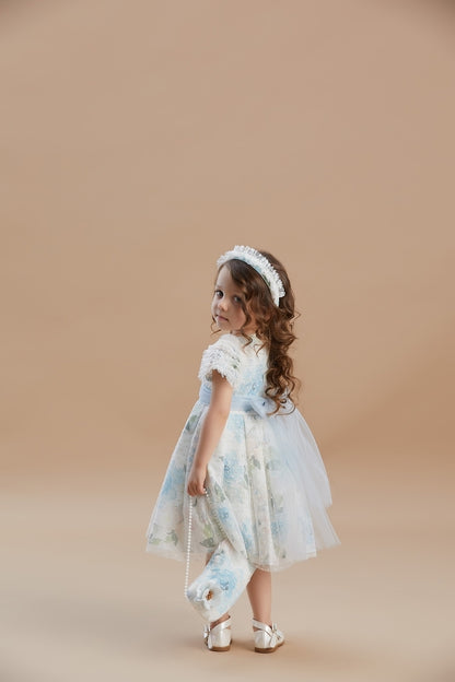 Violet Bloom Gown Girls Dress 1-5 Years