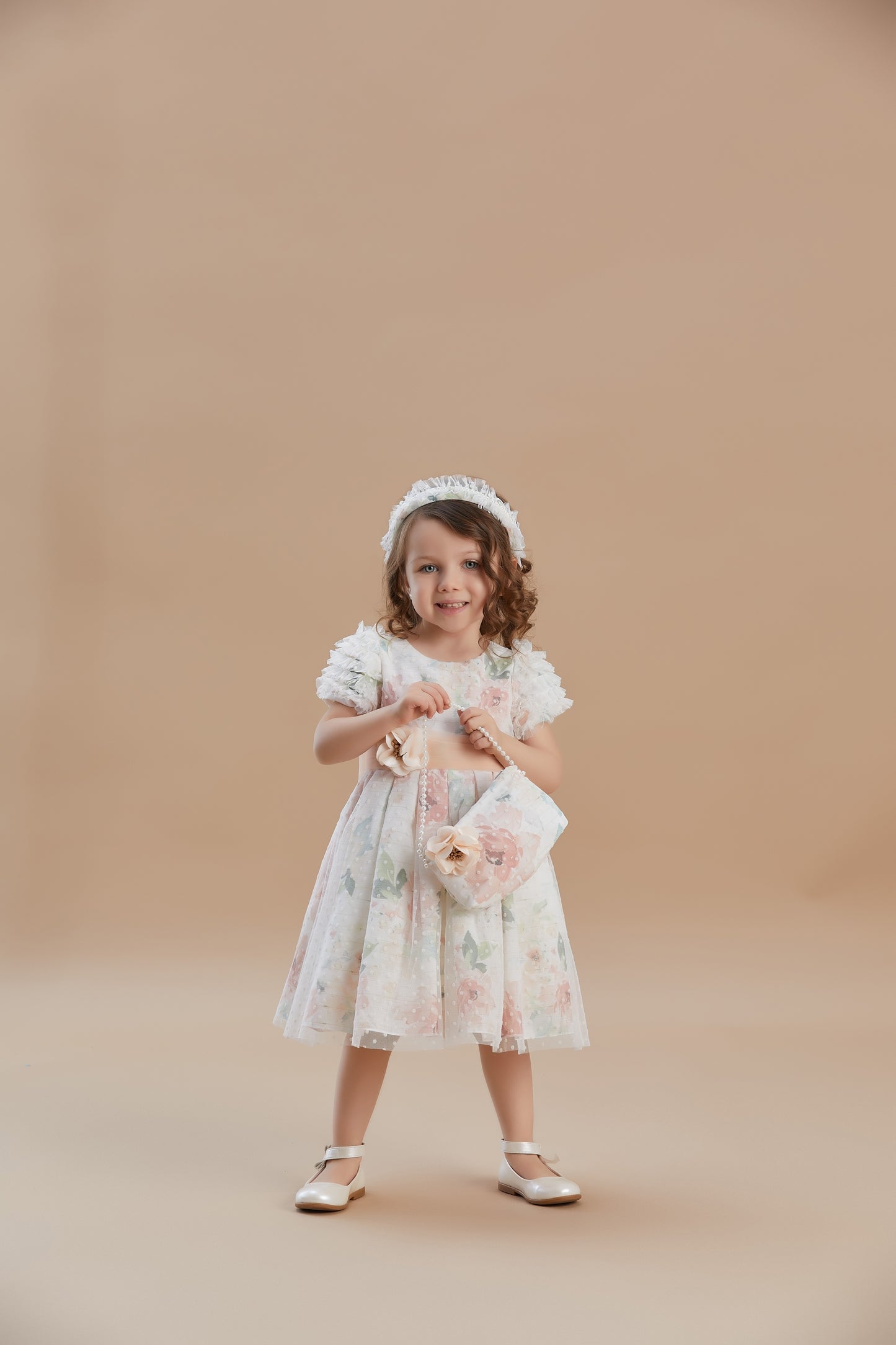 Violet Bloom Gown Girls Dress 1-5 Years