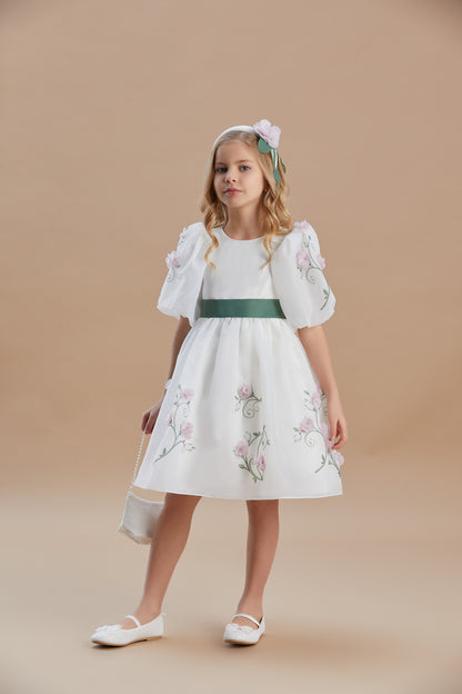فستان بلوسوم جريس للفتيات من 3 إلى 8 سنوات