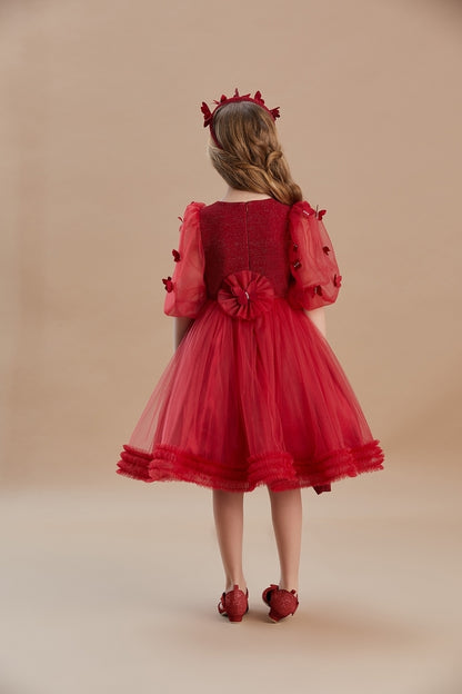 فستان حلم عيد الميلاد للفتيات من 3 إلى 8 سنوات