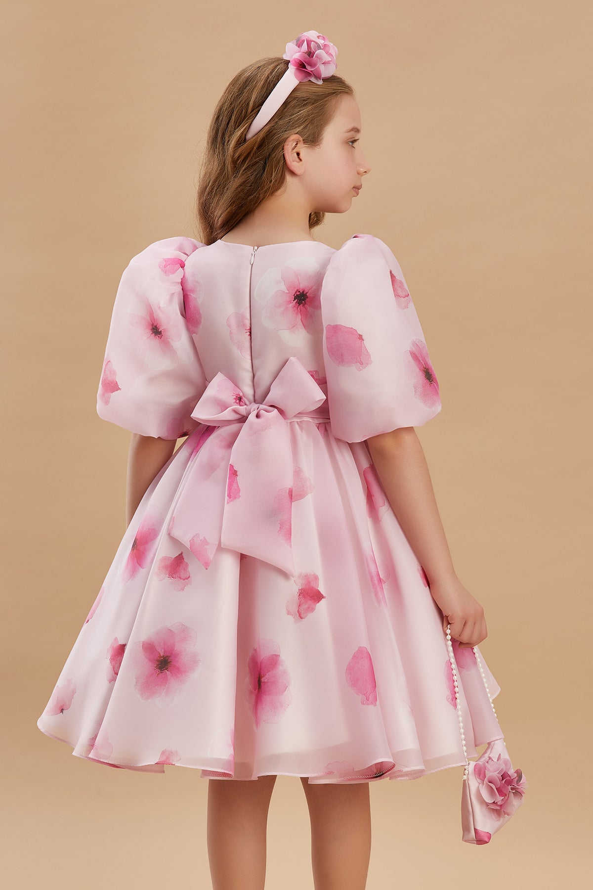 Sweet Petals Girls Dress 3-8 Years