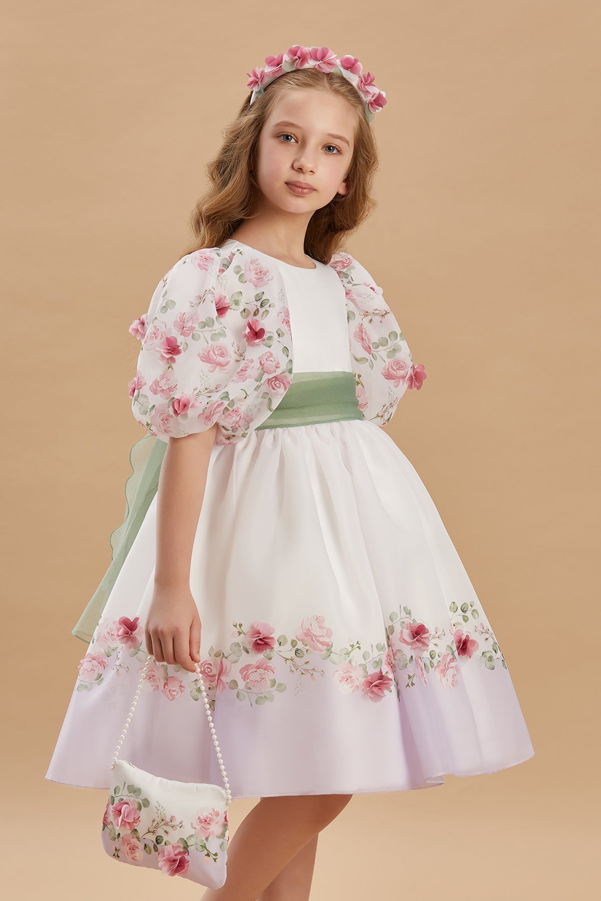 Twinkling Beauty Girls Dress 3-8 Years