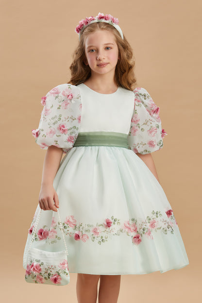 Twinkling Beauty Girls Dress 3-8 Years