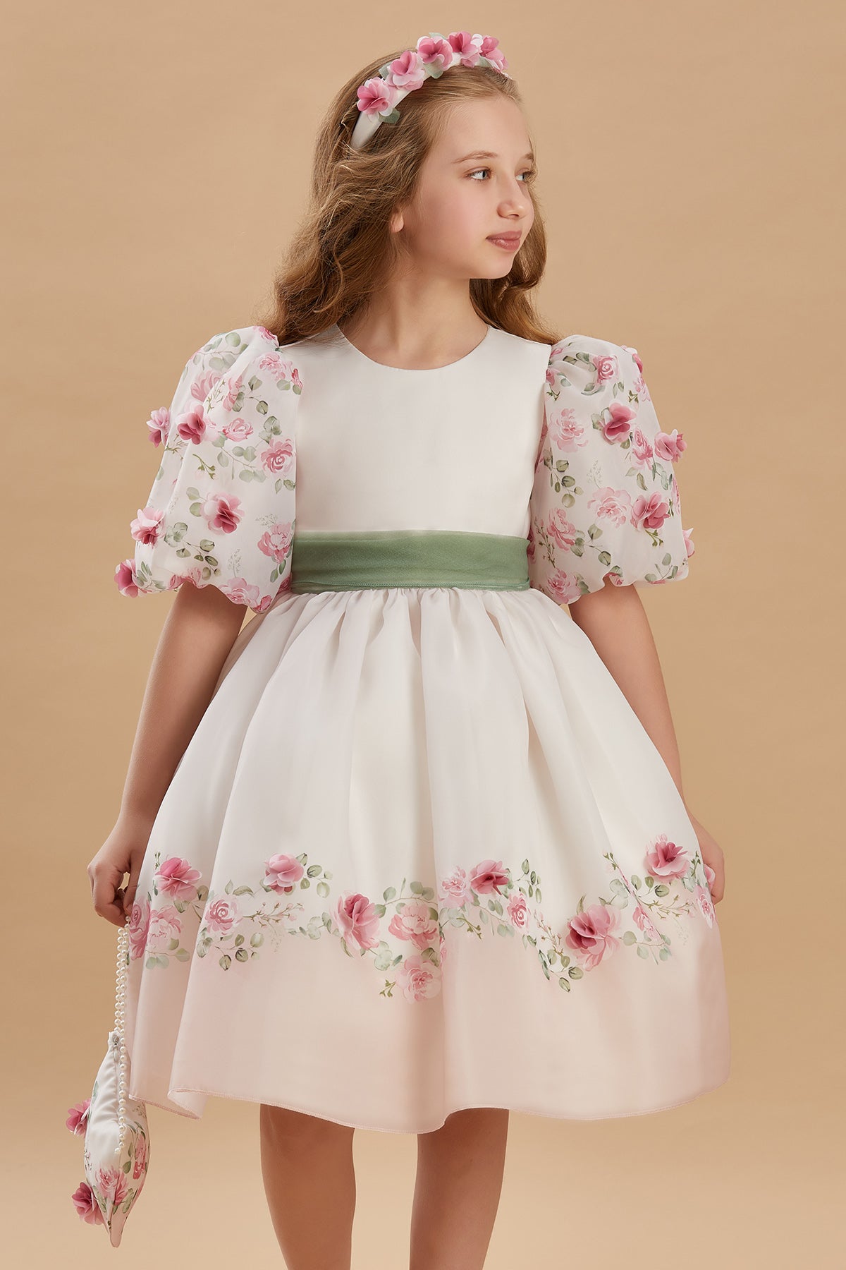 Twinkling Beauty Girls Dress 3-8 Years